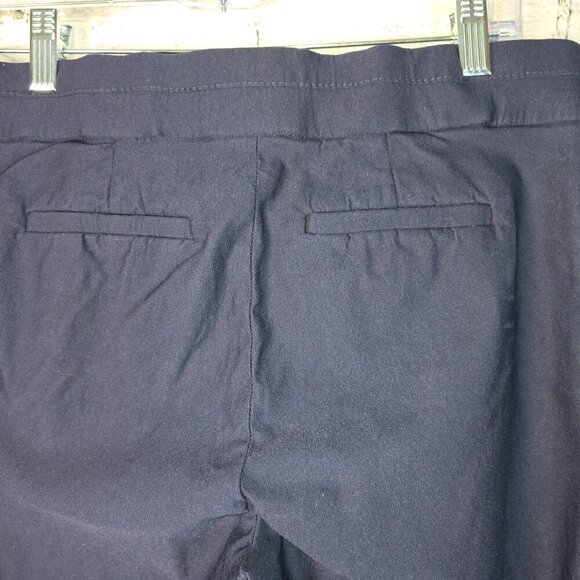 VISION 155 NAVY PANT WOMENS STRAIGHT LEG ANKLE LENGTH SIZE 8 - Picture 6 of 6